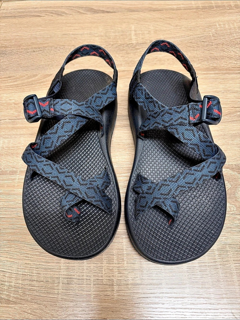 Chaco Sandals Black & Blue US 9 W